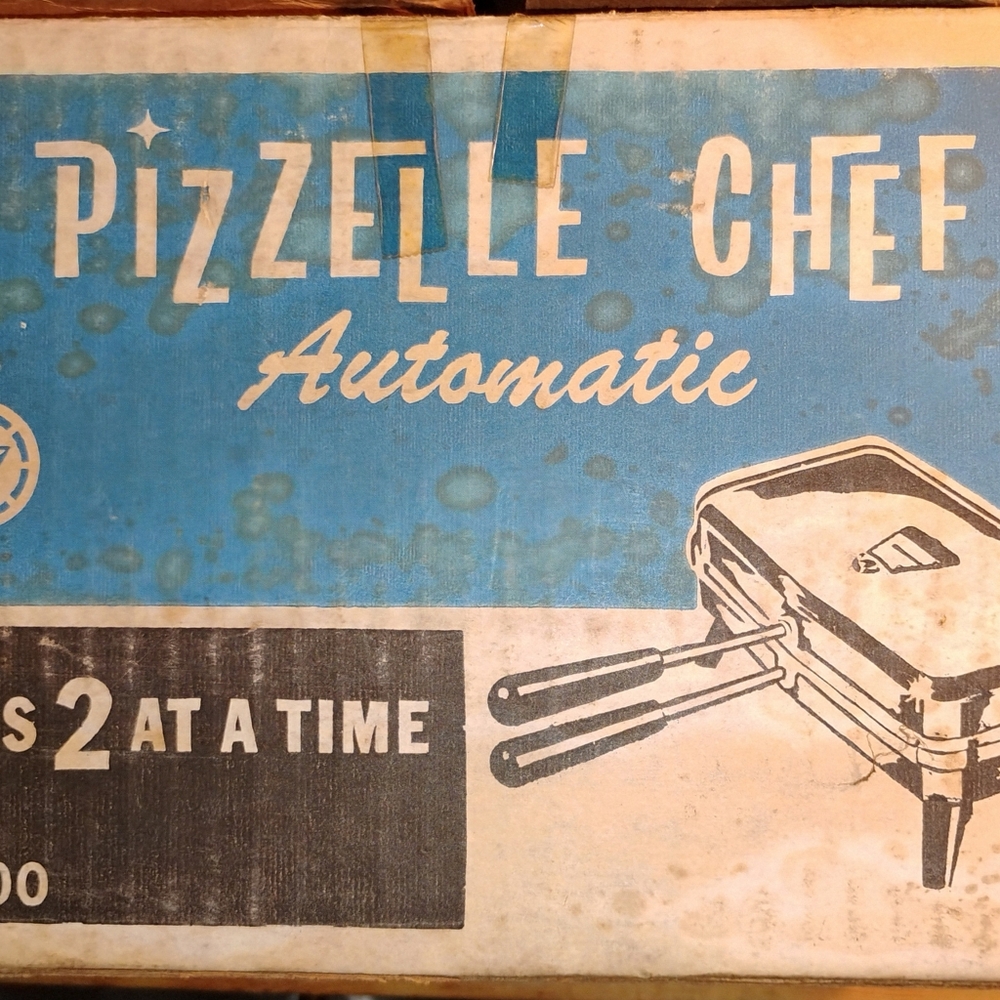 VTG 1970's VITANTONIO PIZZELLE CHEF 300A ITALIAN COOKIE PRESS